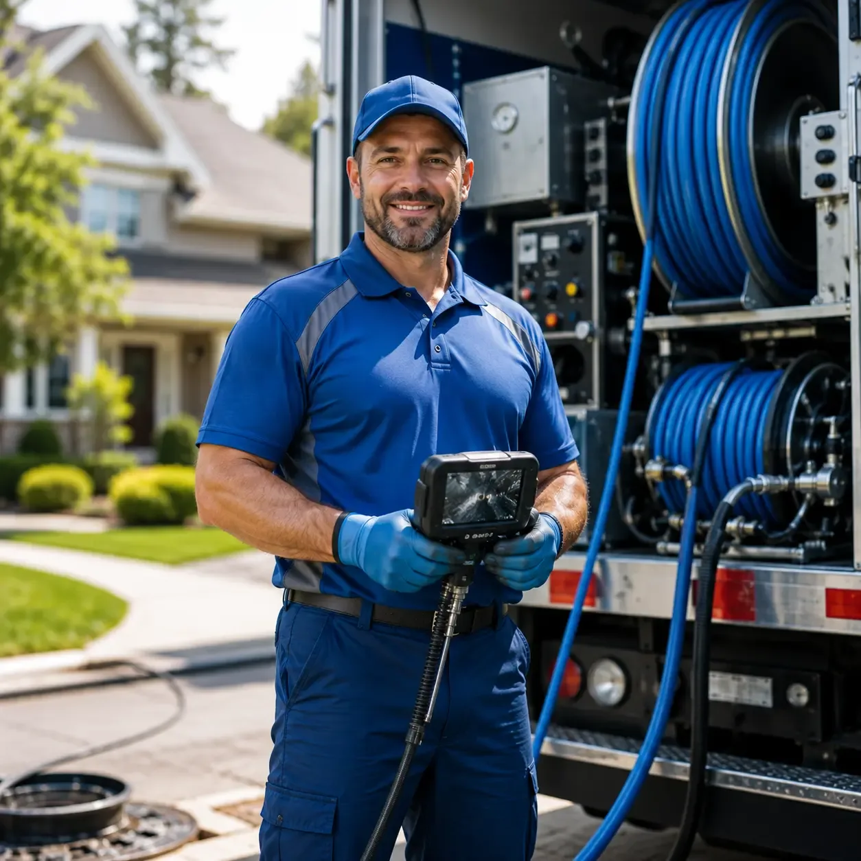 Local outdoor drain cleaning specialists in Walker, LA